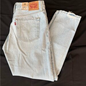 Levi's Blue 501 Skinny Jeans Denim